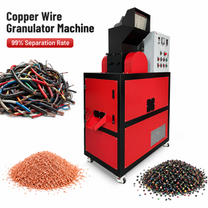 Máquina Granuladora de Cable de Cobre Automática, Separación de Aluminio Rojo y Negro con una Tasa de 99% para Reciclaje de Cables Eléctricos - Product Image 1