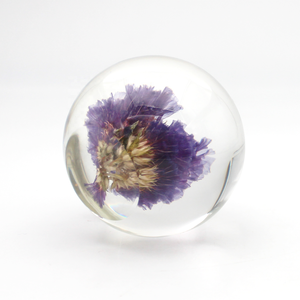 Véritable fleur sèche en résine fleur séchée <span class=keywords><strong>m</strong></span>'a <span class=keywords><strong>oublié</strong></span> pas fleur véritable floral en résine époxy boule de cristal faite à la main - Product Image 4