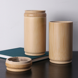 Cercueil pour petits animaux en bambou écologique, tube de dispersion - Product Image 3