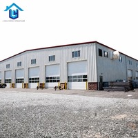 Entrepôt en structure métallique sur mesure, bâtiment industriel préfabriqué en métal pour centre de distribution logistique