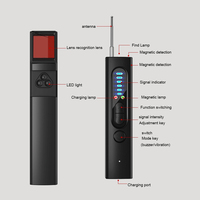 Detektor Kamera Tersembunyi Anti Spy X13 Profesional Anti-Penyadapan Detektor Kamera Hotel Plastik Pelacak Sensor Gerak Wi-Fi