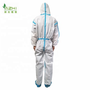 Combinaison de protection isolante à pression positive jetable, combinaison médicale à capuche pour infirmière/médecin - Product Image 3