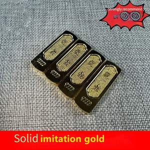 Pièce de monnaie en acier inoxydable plaqué or véritable, mini, religieuse, pour les fêtes, avec motif de taureau, 250 grammes, imprimée, sécurisée - Product Image 6