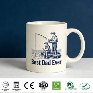 Taza de Café del Mejor Papá del Mundo, Regalo del Día del Padre Americano <span class=keywords><strong>para</strong></span> Reuniones Familiares - Product Image 2
