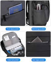 Mochila escolar de viaje al aire libre mochila mochilas ordenador insertar USB inteligente senderismo deporte portátil mochila fabricante mochilas hombre
