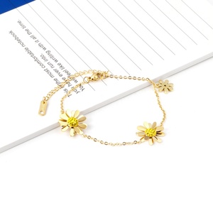 Pulsera de circón personalizada, joyería de moda para mujer, ajustable de acero inoxidable, ajustable, chapado en oro de 18 quilates, brazalete de ojo de Palma <span class=keywords><strong>Evel</strong></span> - Product Image 5