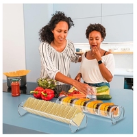 Plateau à crackers en acrylique transparent, présentoir à macarons, support de service pour biscuits et gâteaux, pour tables de desserts, buffets, mariages et fêtes