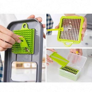 Hot <b>Vegetable</b> <b>Chopper</b> Multifunctional 25 in 1 Food Cutter <b>Vegetable</b> Slicer Dicer Veggie Cutter <b>for</b> Kitchen - Product Image 4