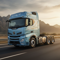 Truk Traktor Shacman X6000 6x4 480HP Euro 6 untuk Transportasi Kontainer dan Pekerjaan Logistik Berat