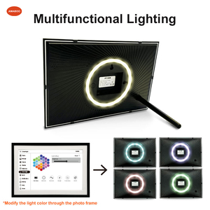 10.1 Khung ảnh kỹ thuật số với ánh sáng, HD 64GB màn hình cảm ứng auto-xoay tường-mountable Khung ảnh kỹ thuật số với phần mềm miễn phí - Product Image 4