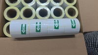 Étiquettes d'expédition thermiques 58x37mm/38mmx25mm en accordéon vierges, autocollantes, imperméables, fabriquées en Chine