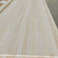 Placage de bois de paulownia, bois droit, vente en gros, bois naturel, contreplaqué de paulownia, panneau de meubles
