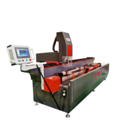 Machine de fraisage et de perçage CNC pour portes et fenêtres en aluminium / Profils en aluminium d'extrusion CNC industriels horizontaux 3 axes haute précision