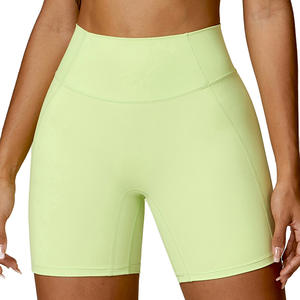 Shorts de yoga de cintura alta Disko Sport CDK8503, faja moldeadora para control de abdomen, para mujeres, fitness y ejercicio. - Product Image 4