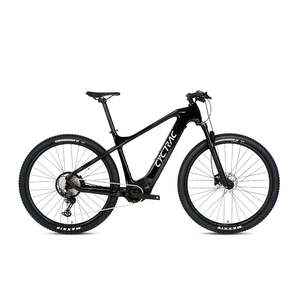 Mon magasin : Vélo tout-terrain de haute qualité 250W, 29 pouces, cadre en aluminium, suspension pneumatique, hybride, moteur central noir de haute qualité, E-bike - Product Image 6