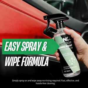 NK Model 02 500ML Dry <b>Foam</b> Multi-Purpose Car Interior Leather Seats <b>Cleaner</b> CN - Product Image 2