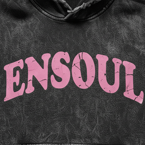 ES <strong>Customization</strong> Vintage Acid Wash Rhinestone Heavyweight Printed Knitted Hoodie Sweatpants <strong>Suit</strong> High Quality Men's Streetwear - Product Image 2