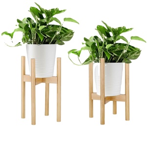 Home Decor Modern Indoor <strong>Plant</strong> Stand &amp; Holder Wooden Bamboo Adjustable <strong>Corner</strong> Flower <strong>Plant</strong> Pot Stand for Indoor <strong>Plants</strong> - Product Image 1