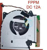 Kipas pendingin Laptop untuk Asus ROG G513RM G713RS G713RW G713RM G513RX, kipas pendingin GPU CPU FPPM