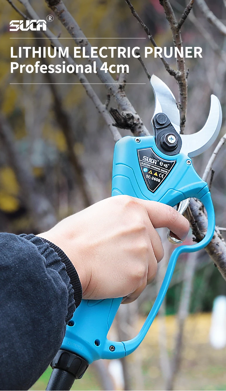 Portable electric pruning shear cable cutting machine ,SUCA electric shear made in china