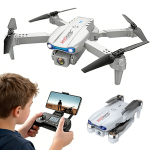 WGNRC E99 Quadricottero RC Professionale, Mini Quadricottero RC con Motore Brushless Pieghevole con Mantenimento dell'Altitudine e Doppia Fotocamera - Product Image 1