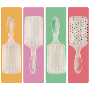 Wanmei Hair Massage Comb Plastic <b>Cushion</b> <b>Rectangular</b> For Hair Styling And Scalp Care - Product Image 4