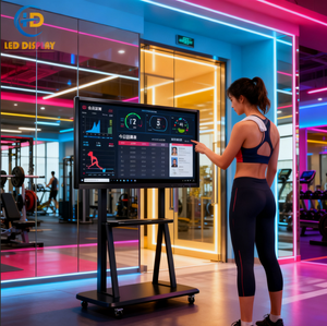 Trong nhà 65/75/85 inch màn hình cảm ứng đa điểm bảng thông minh <span class=keywords><strong>TV</strong></span> Tấm LCD đôi Hệ thống tương tác bảng trắng phòng họp giáo dục - Product Image 5