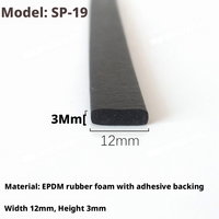 Bande d'étanchéité en mousse EPDM autocollante sur mesure, anti-collision, étanche, résistante à la corrosion et aux insectes pour armoire électrique
