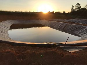 Forro Impermeável da Lagoa Geomembrana do HDPE 1/1.5/2.0mm Grosso Lago Artificial Impermeável Geomembranas Plásticas Impermeáveis - Product Image 5