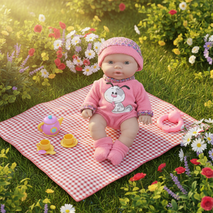 Poupées reborn en vinyle pour bébé garçon en silicone véritable fait à la main de 10 pouces, peintes de manière réaliste, kits de vêtements pour nouveau-nés - Product Image 6
