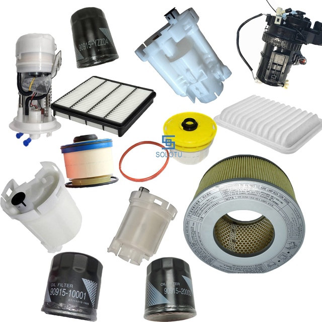 Auto Oil Filter Air Filter Fuel Filter for Toyota MITSUBISHI Lexus JEEP Chrysler