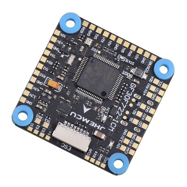 FPV Drone F7 Flight Tower JHEMCU Jinhang F722 Flight Controller 45A/55A Four-in-One Electronic Speed Controller 3-8S