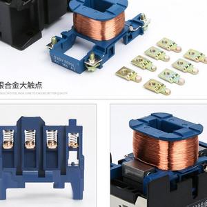 Delixi มอเตอร์ CJX2สตาร์ทเตอร์6511 1810เฟสเดียว5011 3210 2510สามเฟส380V/220V คอนแทค AC - Product Image 1