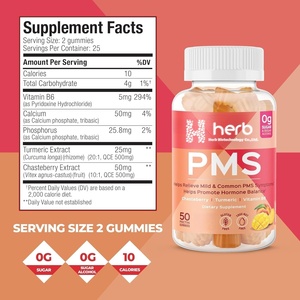 Complément alimentaire en gummies PMS à absorption rapide, marque privée OEM/ODM - Product Image 5