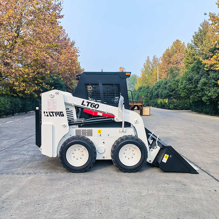 2025 New Design Ltmg Earth Moving Machine 830kg Wheel Skid Steer Loader ...