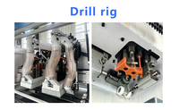 Machine de perçage CNC six axes OEM intelligente avec moteur 3,5 kW, broche 220 V/380 V pour la fabrication d'armoires et de meubles