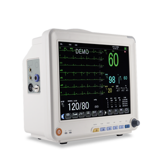 Harga Pabrik Murah Monitor Tanda Vital Pasien Portabel 12.1 inci dengan Stand Opsional Pemantauan Pasien Medis 6 Parameter - Product Image 4