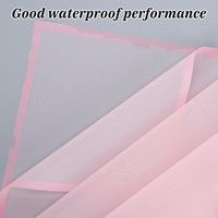 Papier d'emballage imperméable pour bouquets floraux, fournitures pour fleuristes, emballage pour anniversaire, fête, mariage et travaux manuels DIY