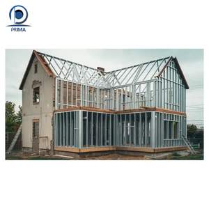 Prima Popular Modular Luz e Aço Pesado Pré-fabricada Casa De Luxo Estrutura De Aço Programa Villa - Product Image 2