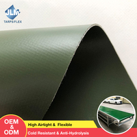 Tissu enduit de TPU imperméable pour tentes gonflables, textile laminé TPU durable et écologique pour sacs d'extérieur, matière pour imperméables