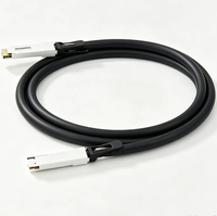 Câble DAC QSFP-DD 400G vers Câble DAC QSFP-DD 400G, Câble Cuivre Passif à Connexion Directe 400GBASE-CR8 8x50G PAM4 pour Serveur Switch et Carte Réseau