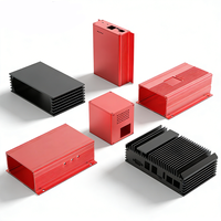 Boîtier de fabrication d'instruments électroniques OEM, avec joint étanche personnalisé, boîtier en aluminium extrudé
