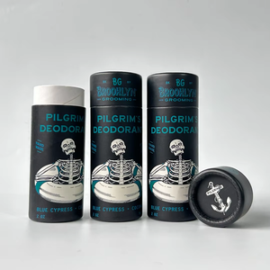 Contenedor de bálsamo labial ecológico con cilindro de desodorante de 5/10g Tubo de cartón Resistente al aceite Push up Tubo de papel elegante - Product Image 1