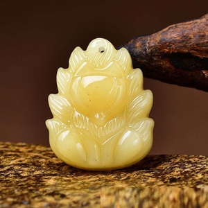 Collier de prière chanceux chinois pendentif Vintage Jade calcédoine pendentif renard à neuf queues collier de renard à neuf queues coloré - Product Image 2