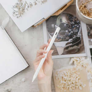 Lápiz Óptico Inteligente de Aluminio con Atracción Magnética para iPad y Tablets, Activo, Capacitivo, Anti-Toque Accidental, Punta de Lápiz Táctil, Tipo C - Product Image 4