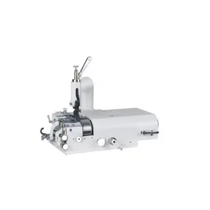 Máquina de coser industrial de cuero con diseño de campana, máquina de coser