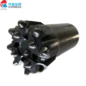 R32 -70mm Tungsten Carbide Rocked Body Thread Rock Drill Bit For Connecting Thread Rods