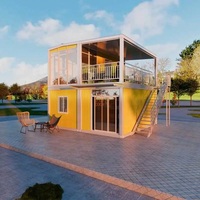Maison-conteneur moderne de luxe, portable, atelier, maison, sous-sol, appartement, villa, personnalisable, installation facile