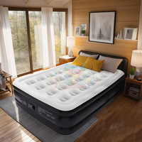 Lit gonflable Équipement de lit d'air extérieur de luxe Matelas d'air de camping Matelas d'air de luxe réglable en hauteur Matelas d'air de luxe avec pompe intégrée