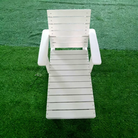 Chaise longue pour enfants en bois de sapin massif, durable et élégante, pour villa, cour familiale, design moderne, écologique et confortable